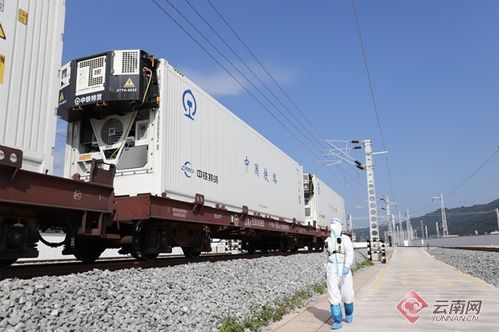 磨憨边检站保障云南省首列快速货运班列出境