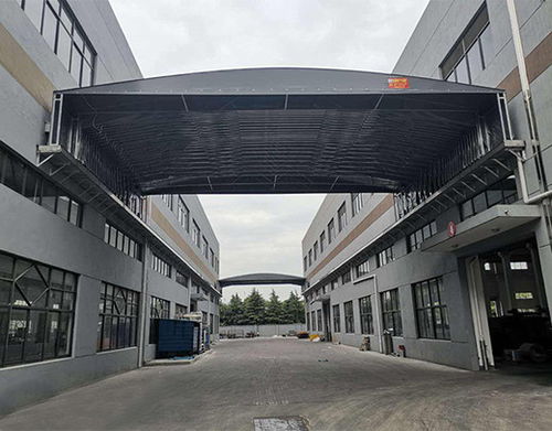 【韶关生产电动推拉雨棚工厂货运站雨棚腾空伸缩雨篷遮阳棚】- 